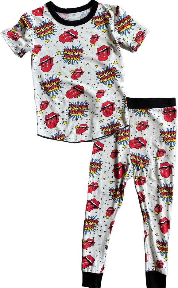 Rolling Stones Short Sleeve Base Layer Set - Twinkle Twinkle Little One
