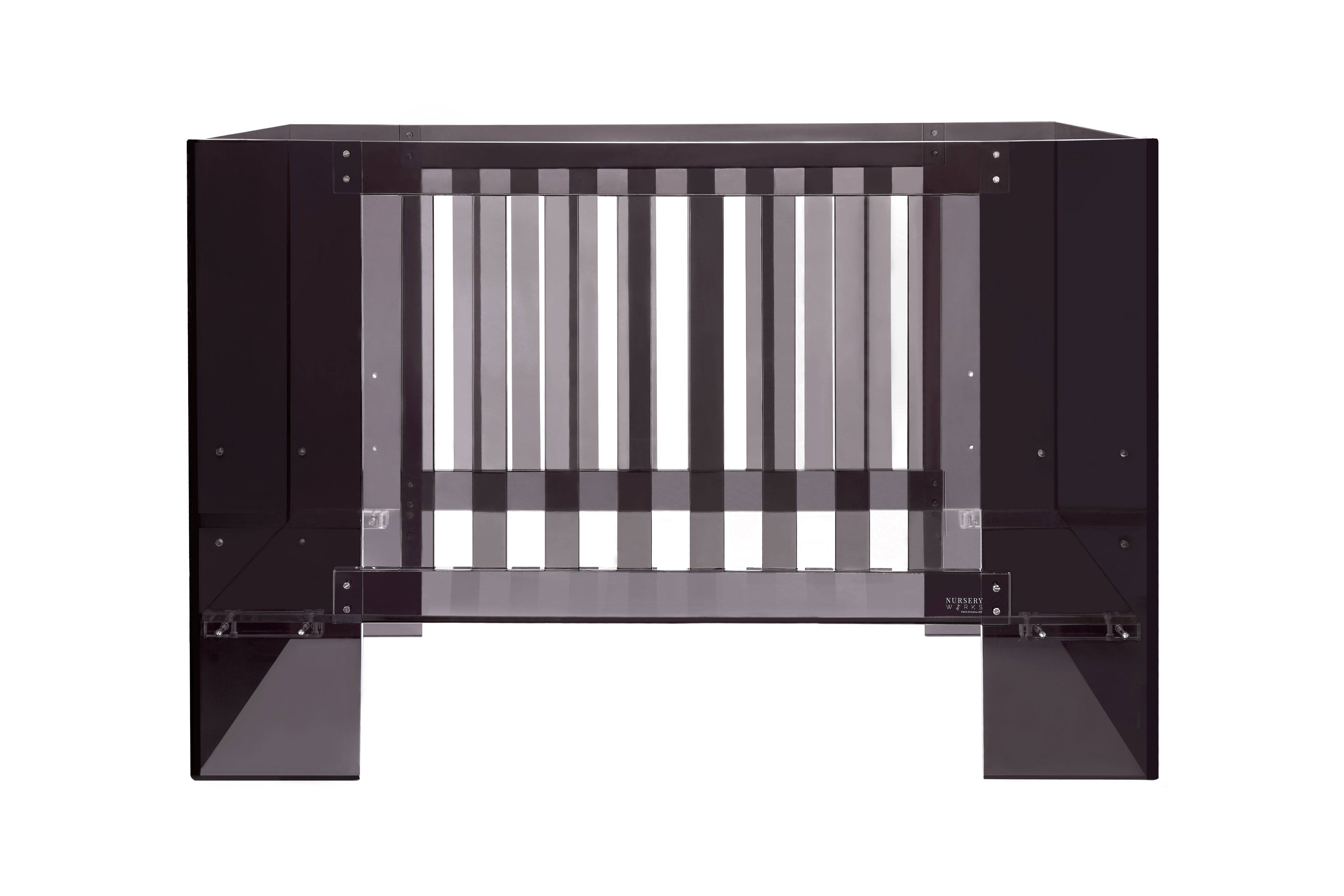Nursery Works Vetro Crib in Shadow - Twinkle Twinkle Little One