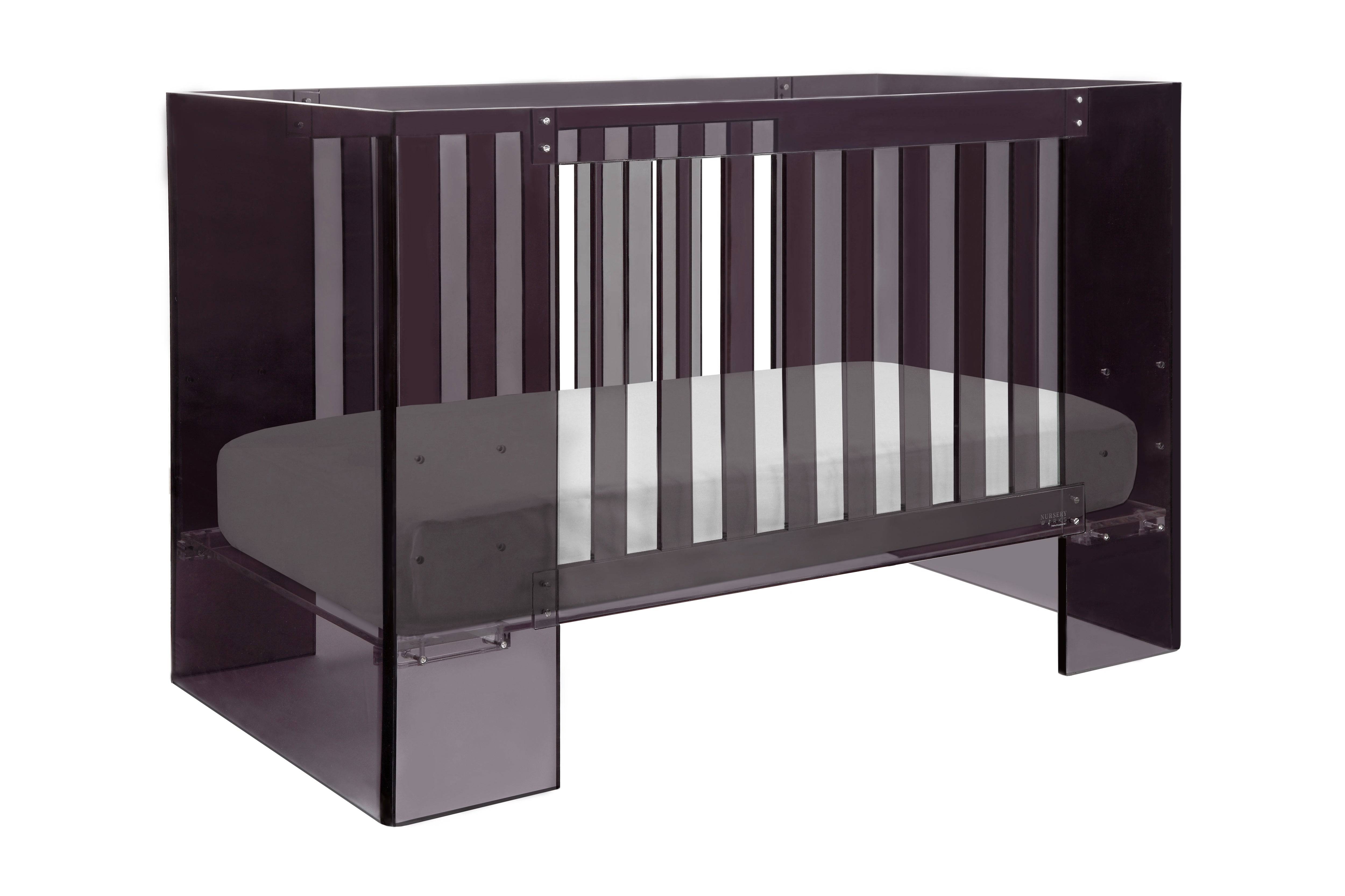 Nursery Works Vetro Crib in Shadow - Twinkle Twinkle Little One
