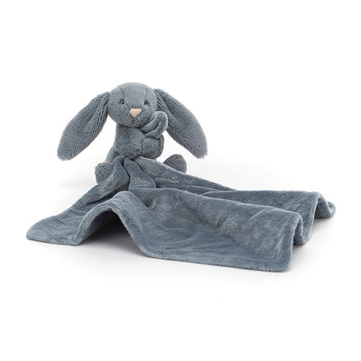 Bashful Dusky Blue Bunny Soother - Twinkle Twinkle Little One
