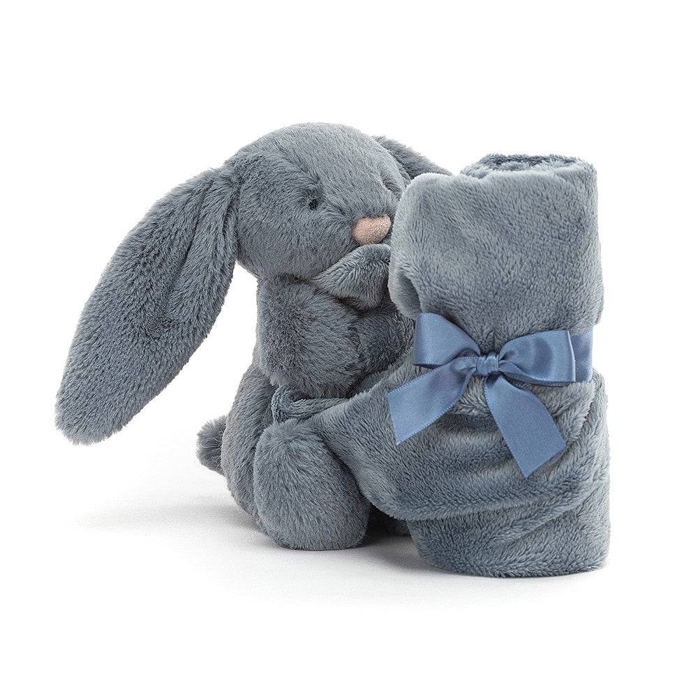 Bashful Dusky Blue Bunny Soother - Twinkle Twinkle Little One
