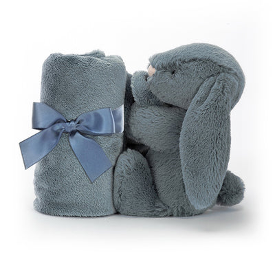 Bashful Dusky Blue Bunny Soother - Twinkle Twinkle Little One