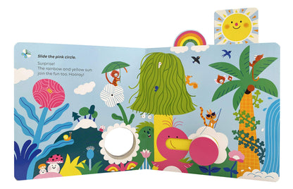 SURPRISE! Slide and Play Shapes Board Book - Twinkle Twinkle Little One