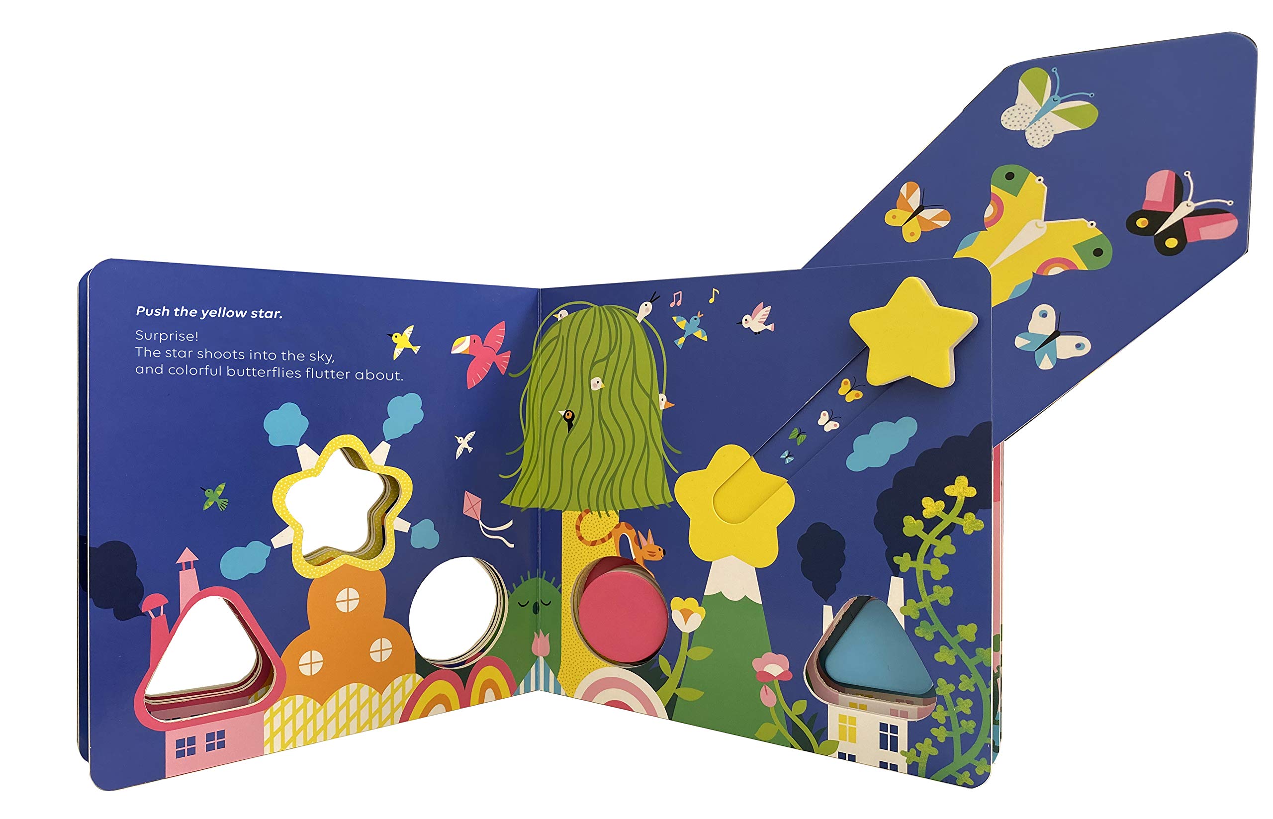 SURPRISE! Slide and Play Shapes Board Book - Twinkle Twinkle Little One