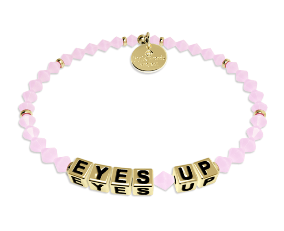 Eyes Up & Heels Down Bracelets - Pink Opal & White Opal Crystal - Twinkle Twinkle Little One