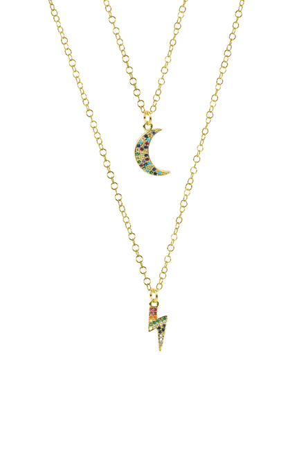 Sparkly Pendant Kids Necklace - Twinkle Twinkle Little One