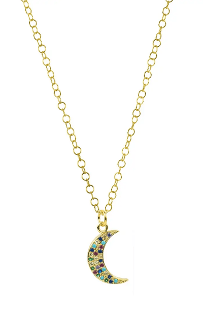 Sparkly Pendant Kids Necklace - Twinkle Twinkle Little One