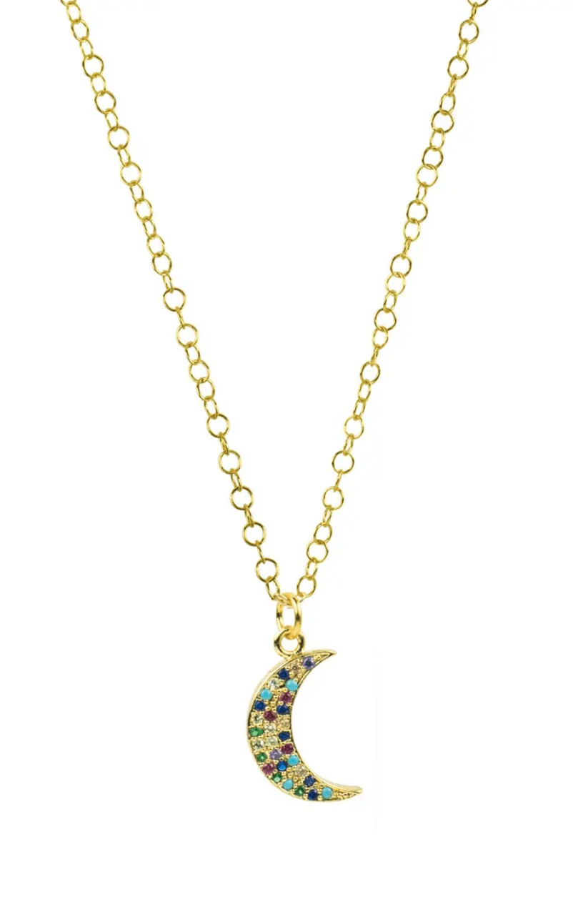 Sparkly Pendant Kids Necklace - Twinkle Twinkle Little One