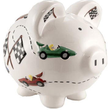 Vroom Race Car Bank - Twinkle Twinkle Little One