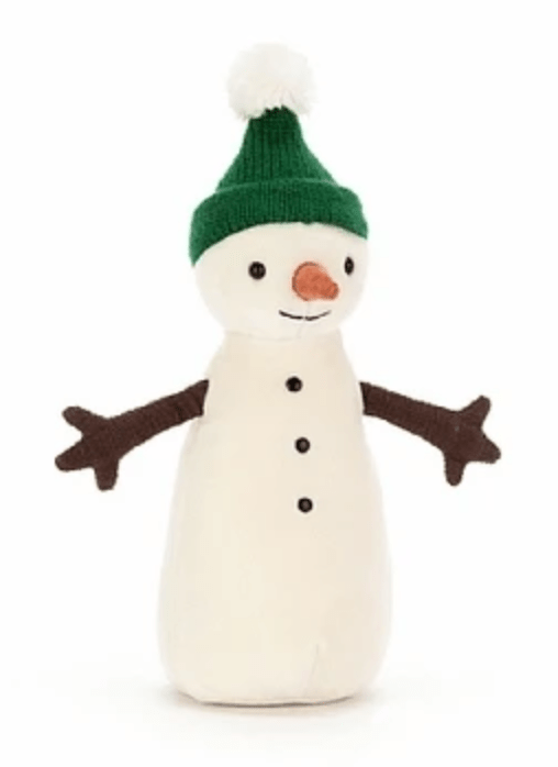 Green Hat Jolly Snowman - Twinkle Twinkle Little One