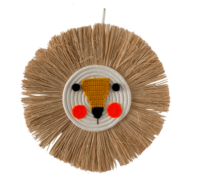 Leo Lion Grass Wall Decoration - Twinkle Twinkle Little One