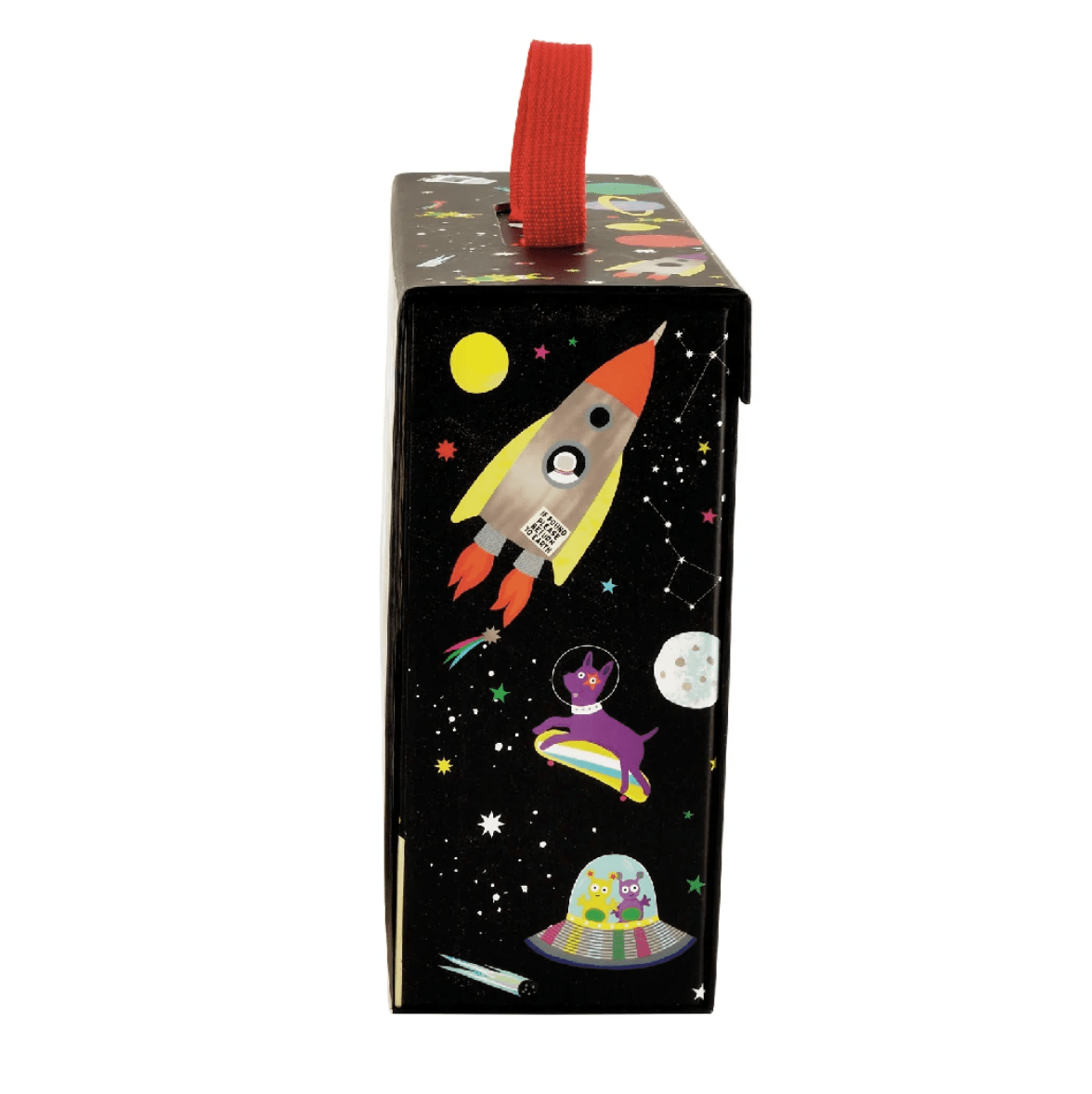 Playbox with Wooden Pieces - Space - Twinkle Twinkle Little One