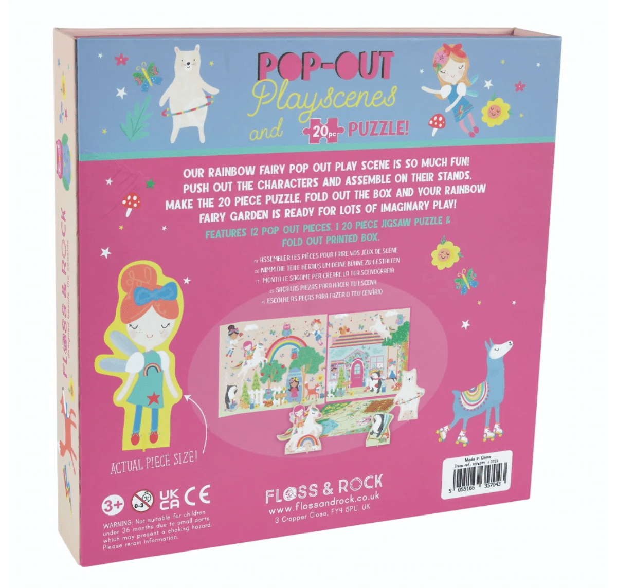 Pop Out Play Scene - Rainbow Fairy - Twinkle Twinkle Little One