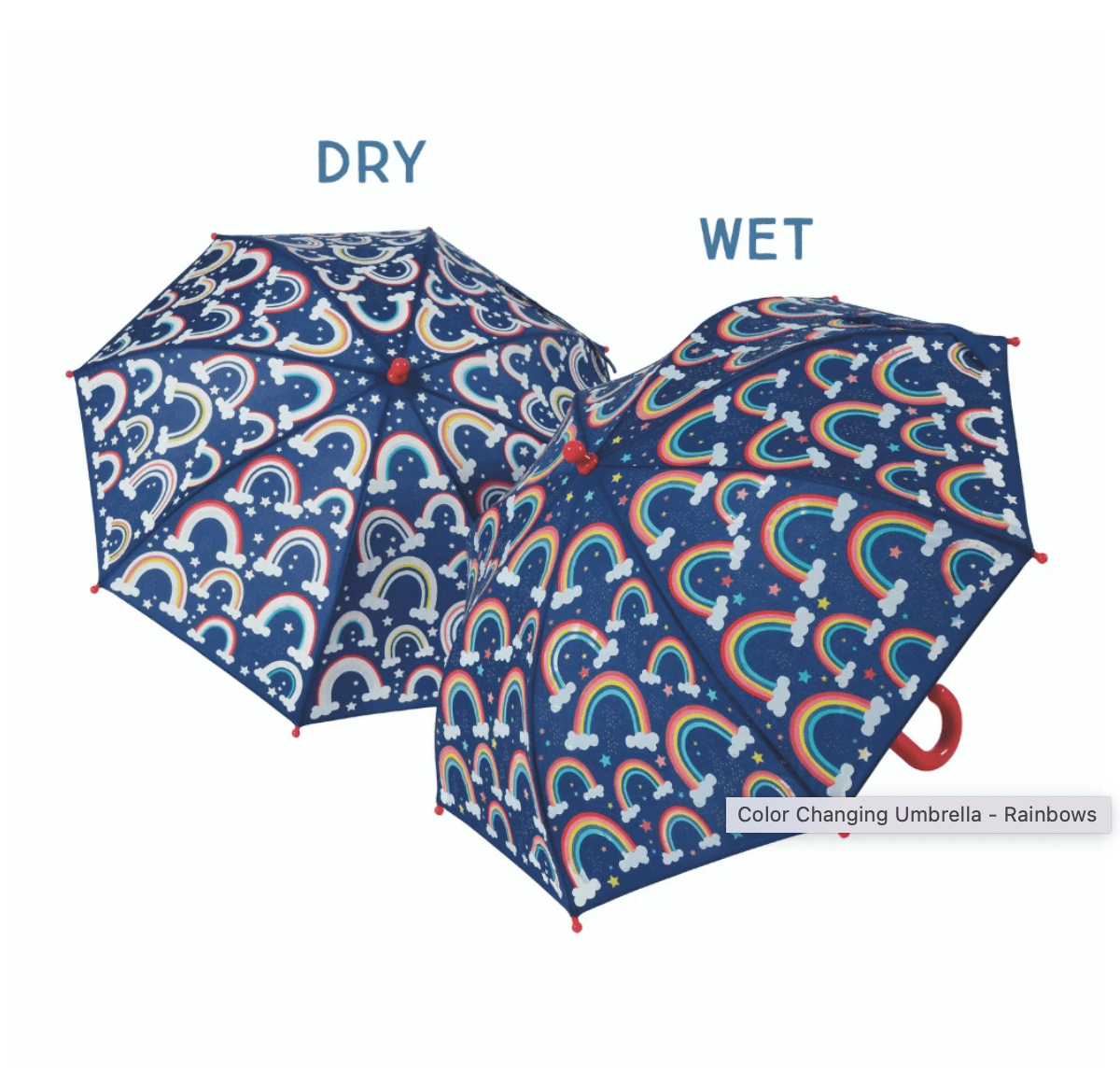 Magic Color Changing Umbrella - Rainbow - Twinkle Twinkle Little One