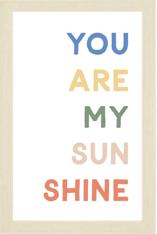 You Are My Sunshine Magnet Board - Twinkle Twinkle Little One