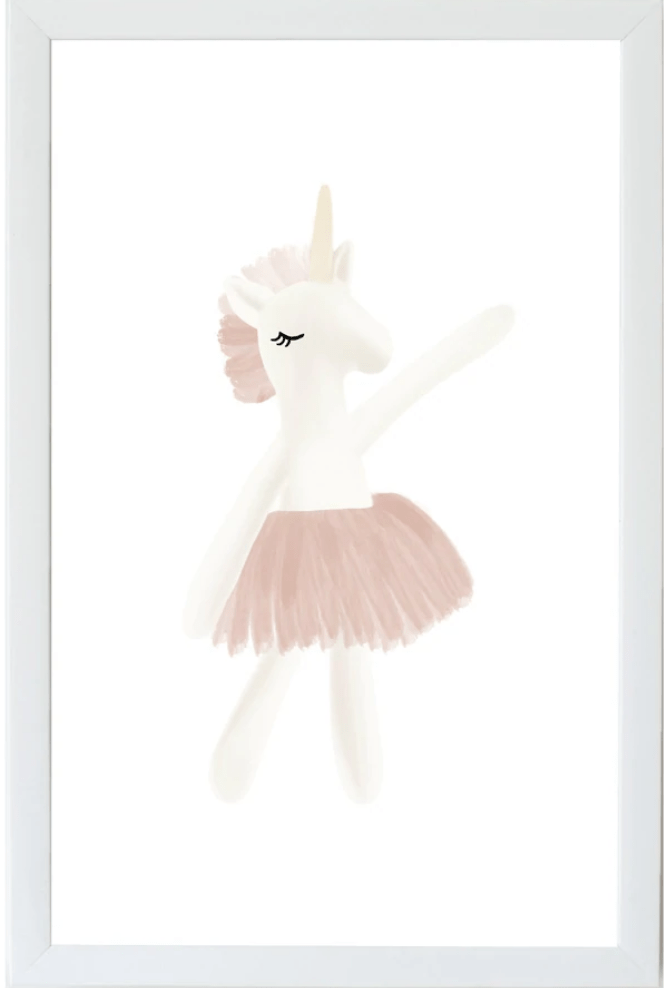Animal Friends Unicorn Magnet Board - Twinkle Twinkle Little One