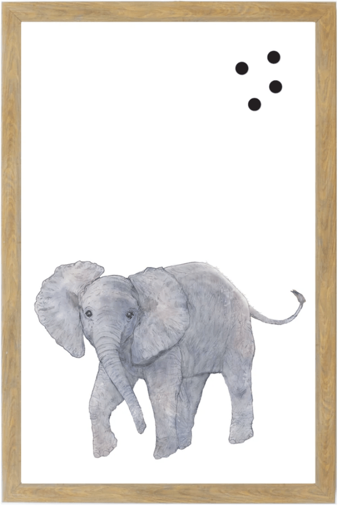 Jungle Animals Elephant Magnet Board - Twinkle Twinkle Little One