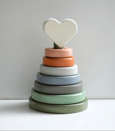 Earth Love Wood Stacker - Twinkle Twinkle Little One