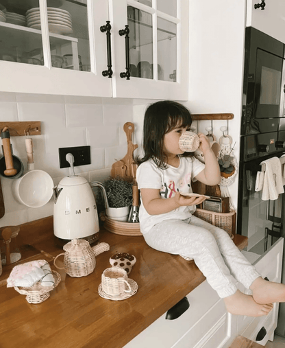 Rattan High Tea 10 Piece Set - Twinkle Twinkle Little One