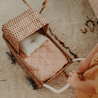 Rattan Strolley - Natural - Twinkle Twinkle Little One