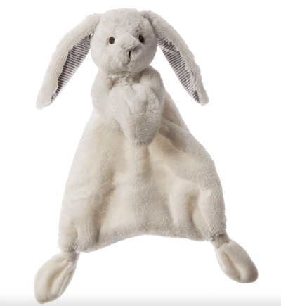 Silky White Bunny Lovey - Twinkle Twinkle Little One