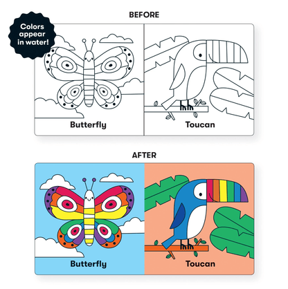 Wild Rainbow Color Magic Bath Book - Twinkle Twinkle Little One