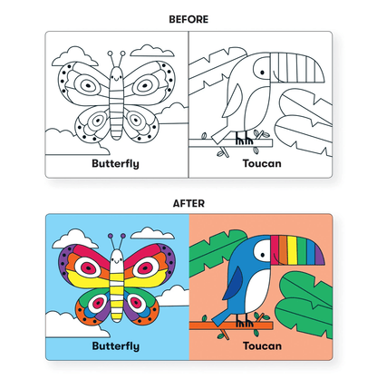 Wild Rainbow Color Magic Bath Book - Twinkle Twinkle Little One