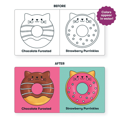 Cat Donuts Bath Book - Twinkle Twinkle Little One