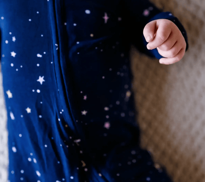Logan Galaxy Footie - Twinkle Twinkle Little One