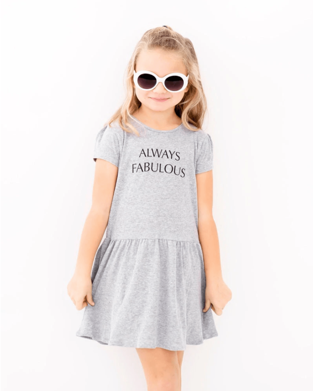 Always Fabulous Short Sleeve Dress - Twinkle Twinkle Little One