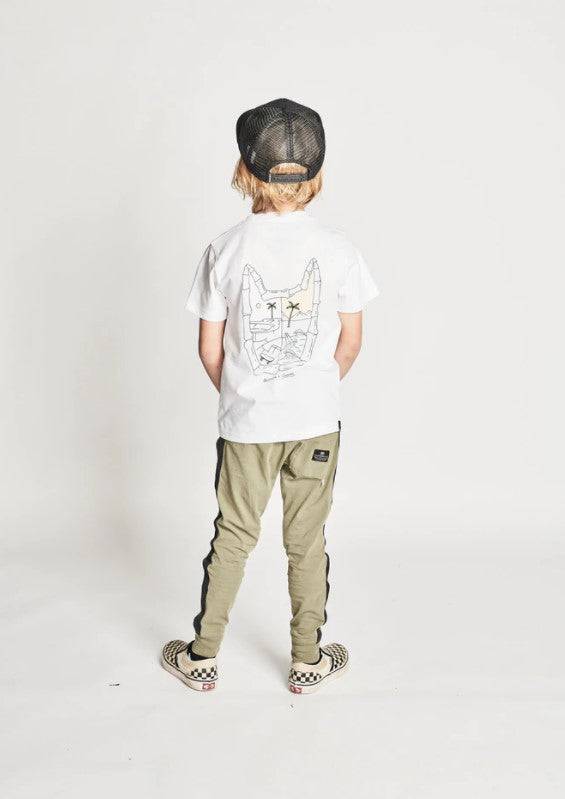 Munster Kids Taped Up 2 Pant-Olive - Twinkle Twinkle Little One