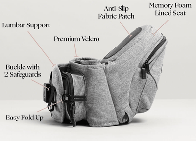 Tushbaby Hip Carrier - Twinkle Twinkle Little One