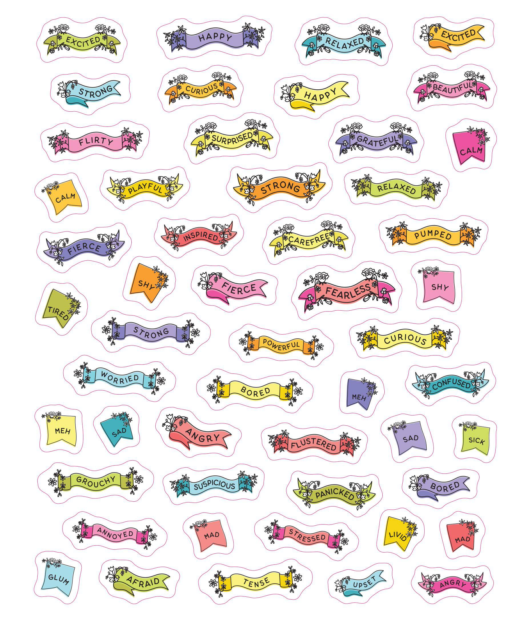 So. Many. Feelings Stickers. - Twinkle Twinkle Little One