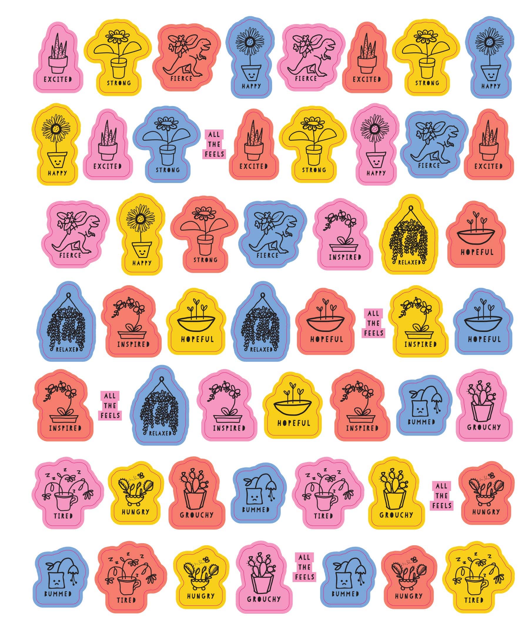 So. Many. Feelings Stickers. - Twinkle Twinkle Little One