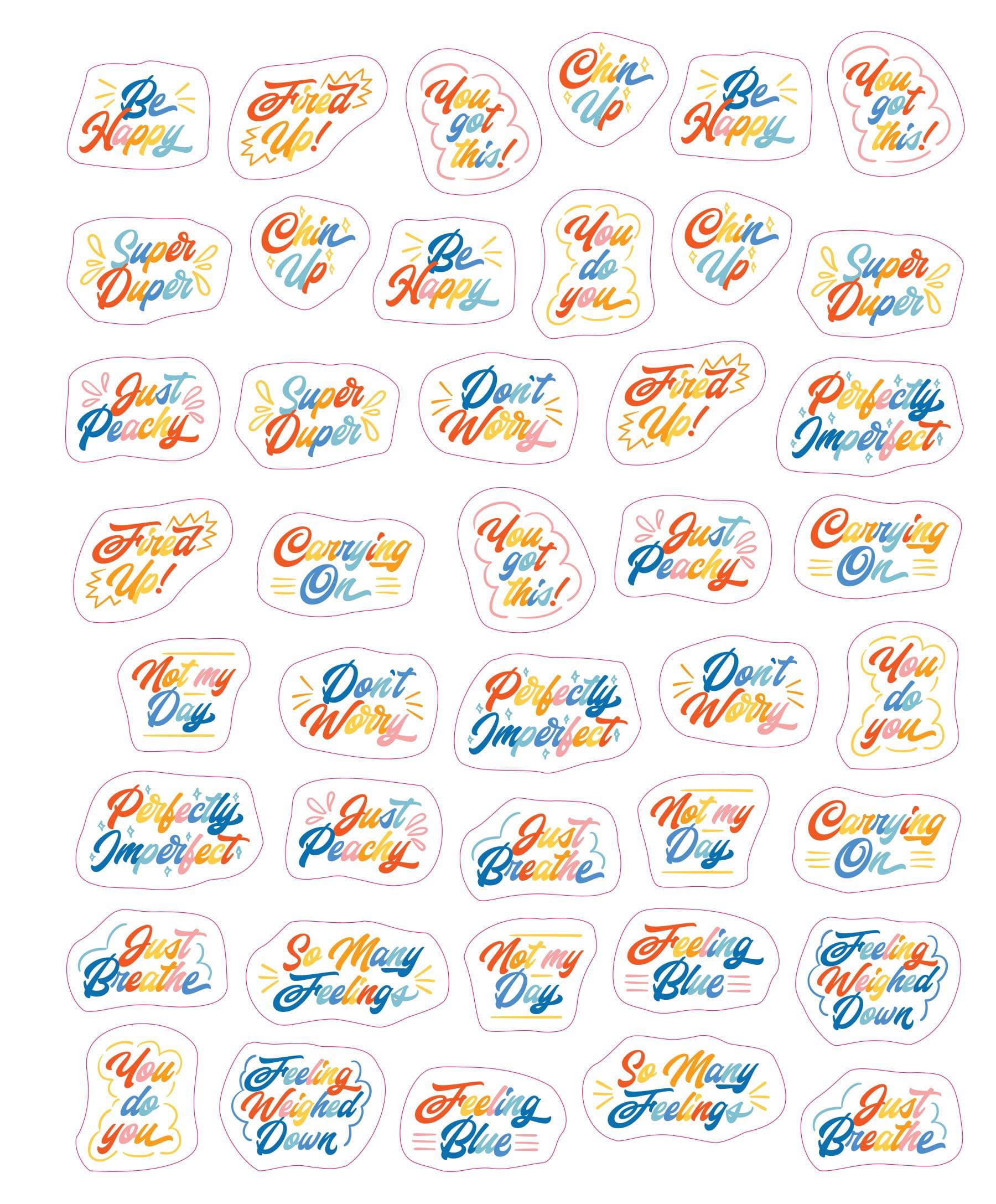 So. Many. Feelings Stickers. - Twinkle Twinkle Little One