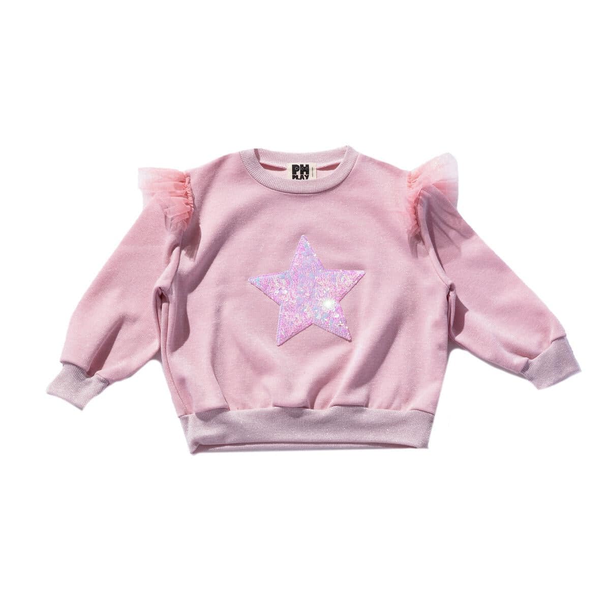 Pink Star Sweatshirt & Pant Set - Twinkle Twinkle Little One