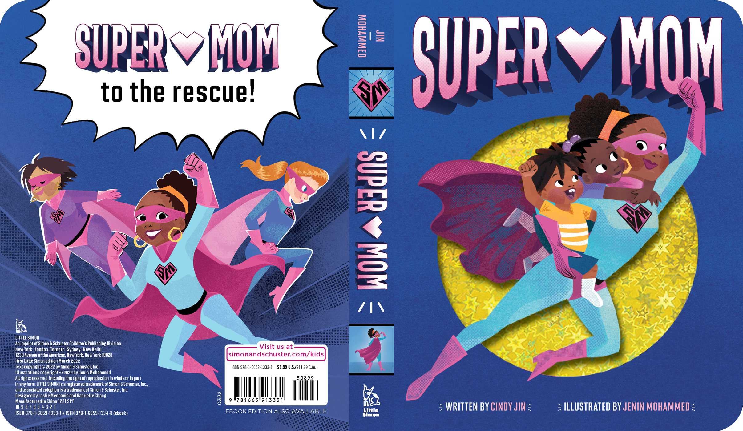 Super Mom Board Book - Twinkle Twinkle Little One