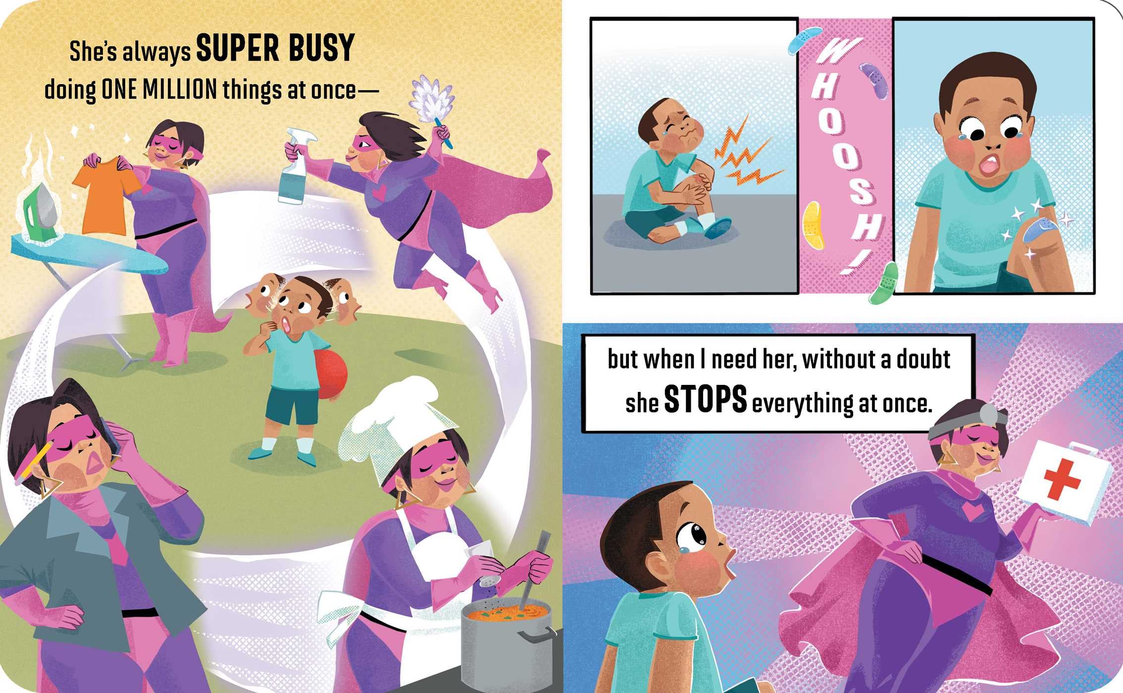 Super Mom Board Book - Twinkle Twinkle Little One