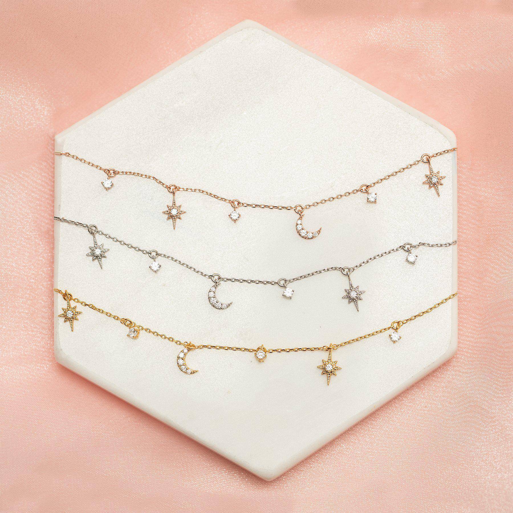 Supernova Charm Anklet - Gold - Twinkle Twinkle Little One