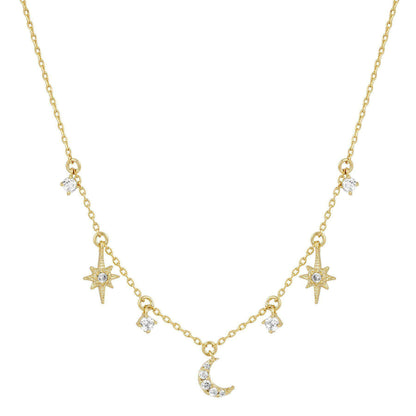 Supernova Charm Necklace - Gold - Twinkle Twinkle Little One