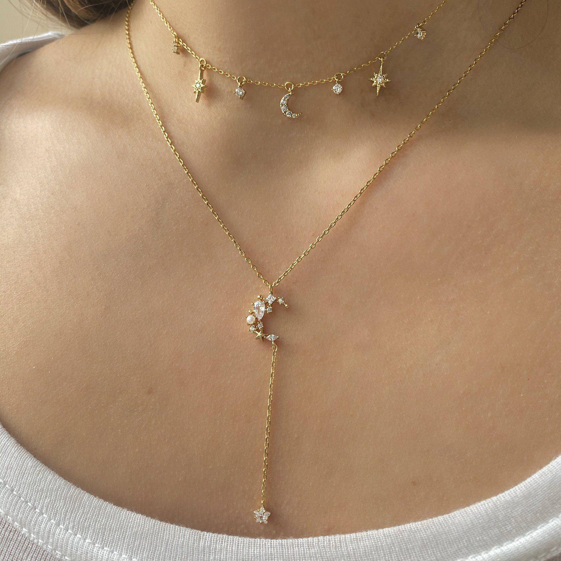 Supernova Charm Necklace - Gold - Twinkle Twinkle Little One