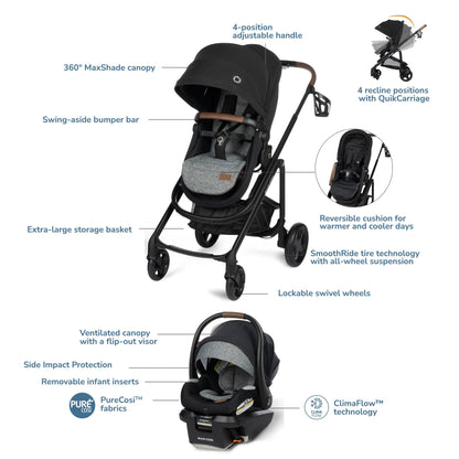 Maxi-Cosi Tayla Max 5-in-1 Travel System - Twinkle Twinkle Little One