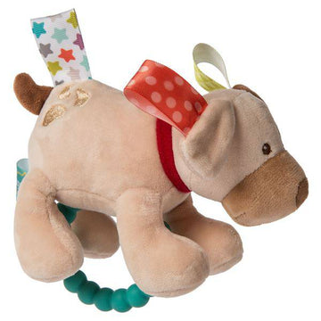 Taggies Buddy Dog Teether Rattle - Twinkle Twinkle Little One