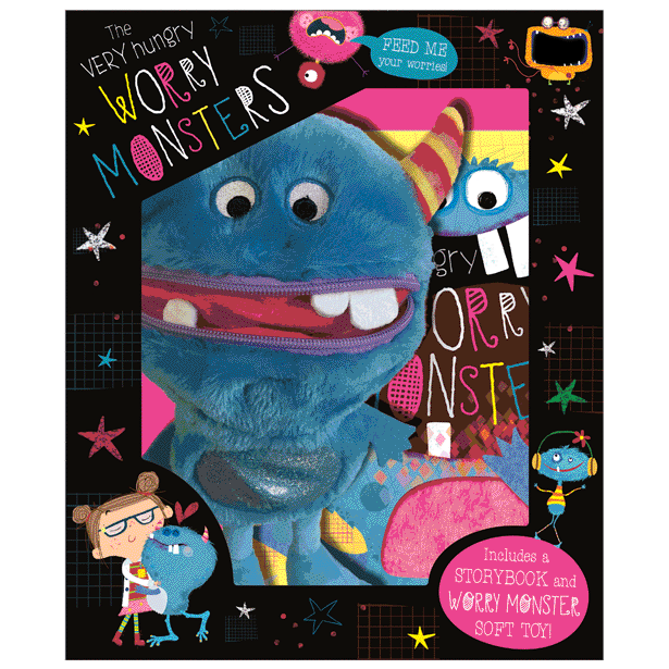 The Very Hungry Worry Monsters Book & Plush Set - Twinkle Twinkle Little One