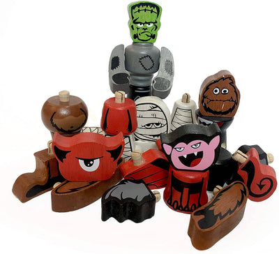 Tinker Totter Monsters - 28 Piece Construction & Character Playset - Twinkle Twinkle Little One