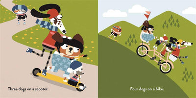 Two Dogs on a Trike Count to Ten and Back Again - Twinkle Twinkle Little One