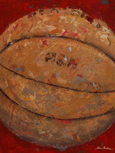 Vintage Basketball - Canvas Reproduction
