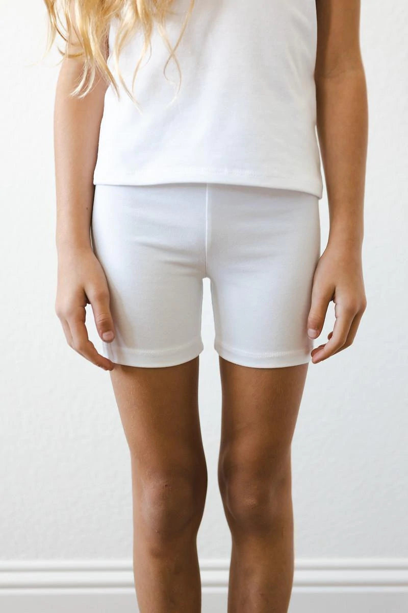 White Twirl Shorts - Twinkle Twinkle Little One