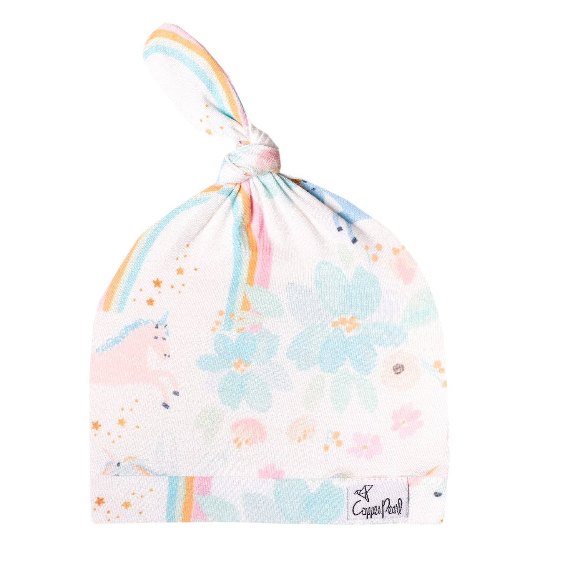 Whimsey Top Knot Hat - Twinkle Twinkle Little One