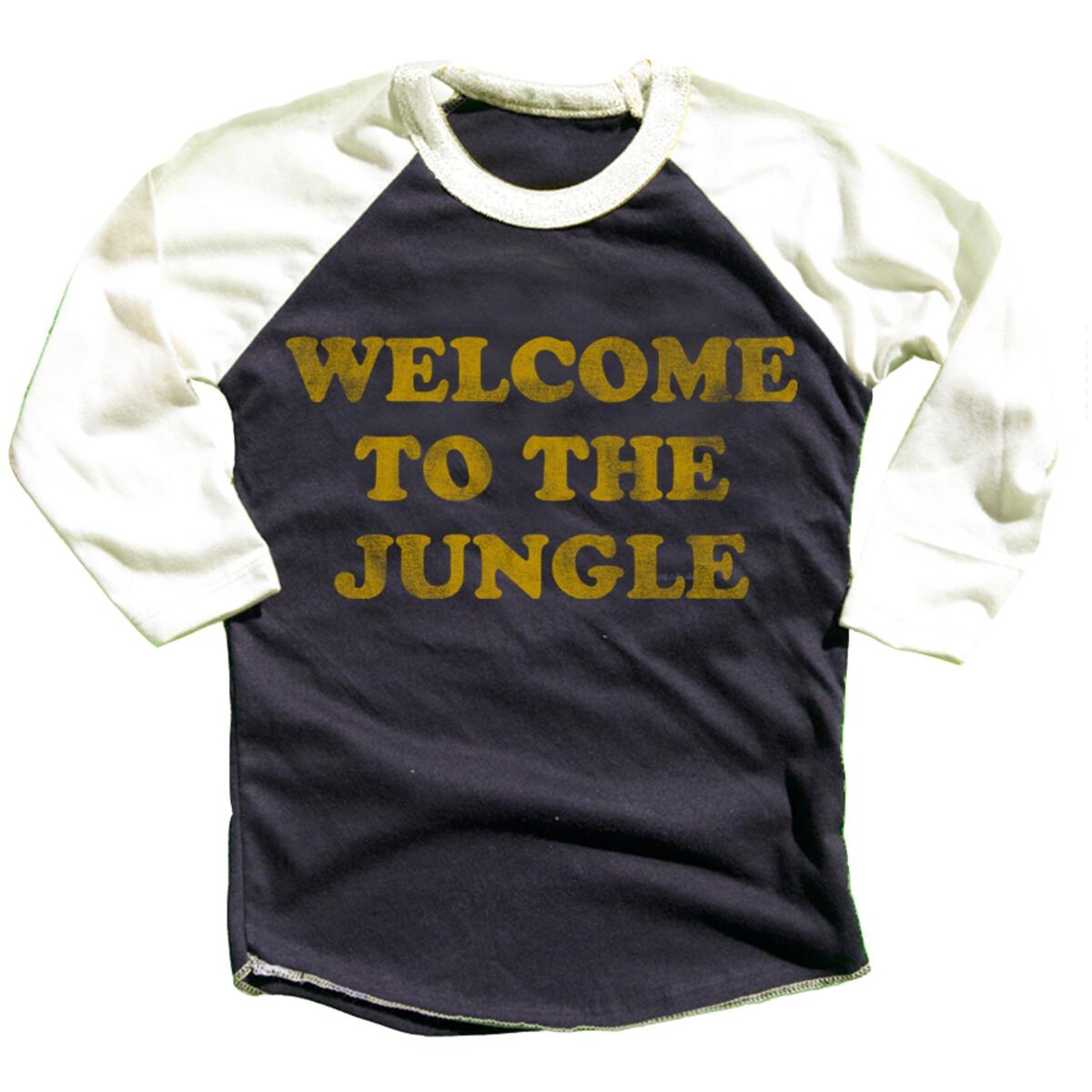 Welcome to the Jungle Recycled Raglan Tee - Twinkle Twinkle Little One